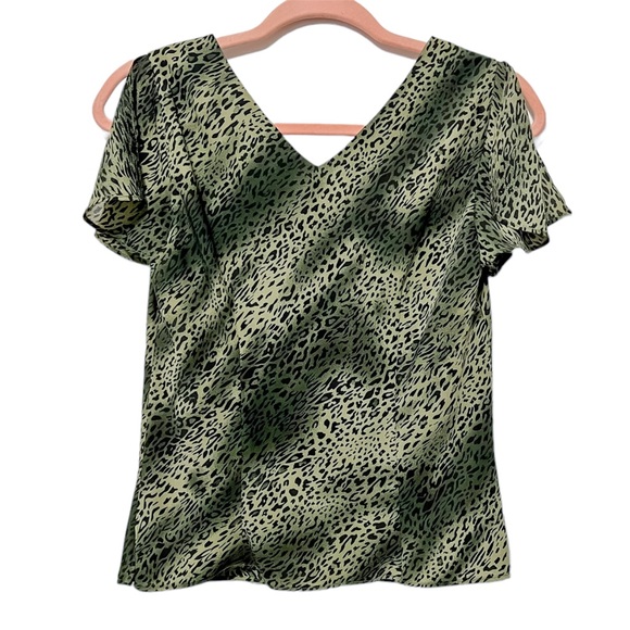 Y2K Vintage Cheetah Print Skirt Set Size Small/Medium - Picture 4 of 8